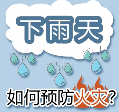 图说：下雨天如何预防火灾？ 